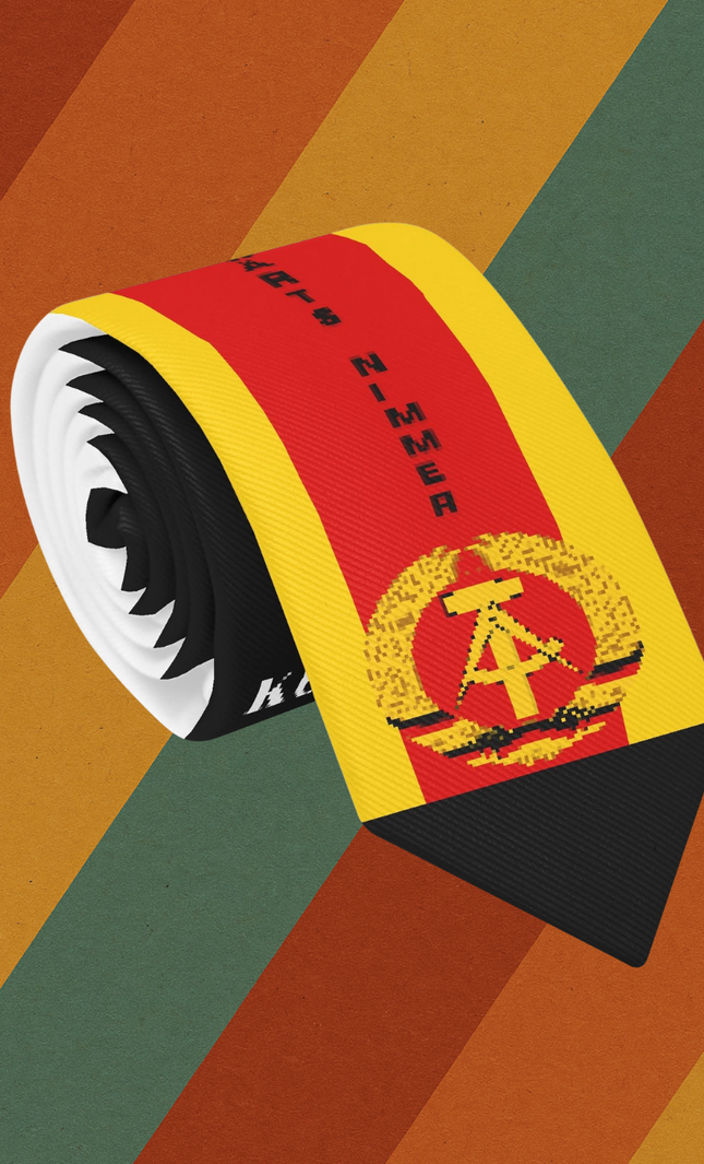 DDR Krawatte Vorwärts Immer