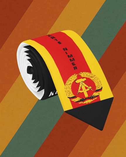 DDR Krawatte Vorwärts Immer