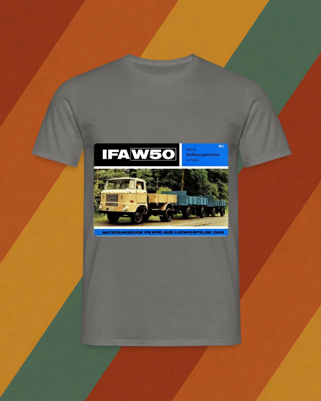 🚛 IFA W50 – Nutzfahrzeug-Kult auf Stoff