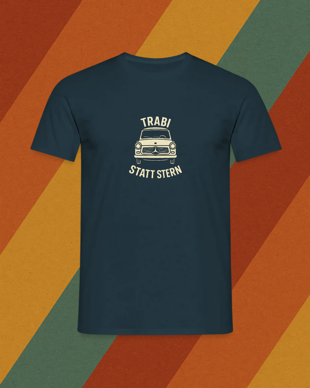 TRABI STATT STERN T-Shirt DDR Kult