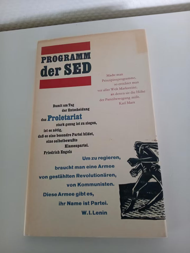 Programm der SED – Dietz Verlag Berlin 1984
