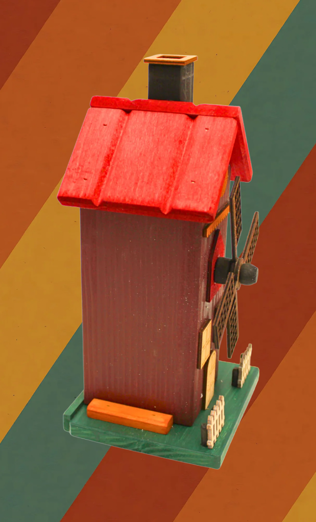 Räucherhaus Windmühle – XL Holzkunst