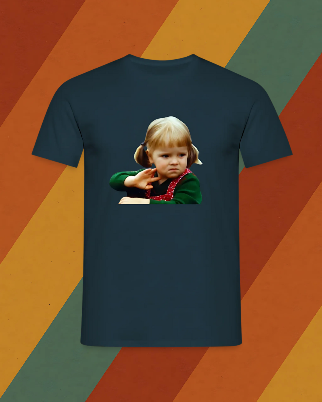 DDR T-Shirt – Trotzkopf in Zöpfen