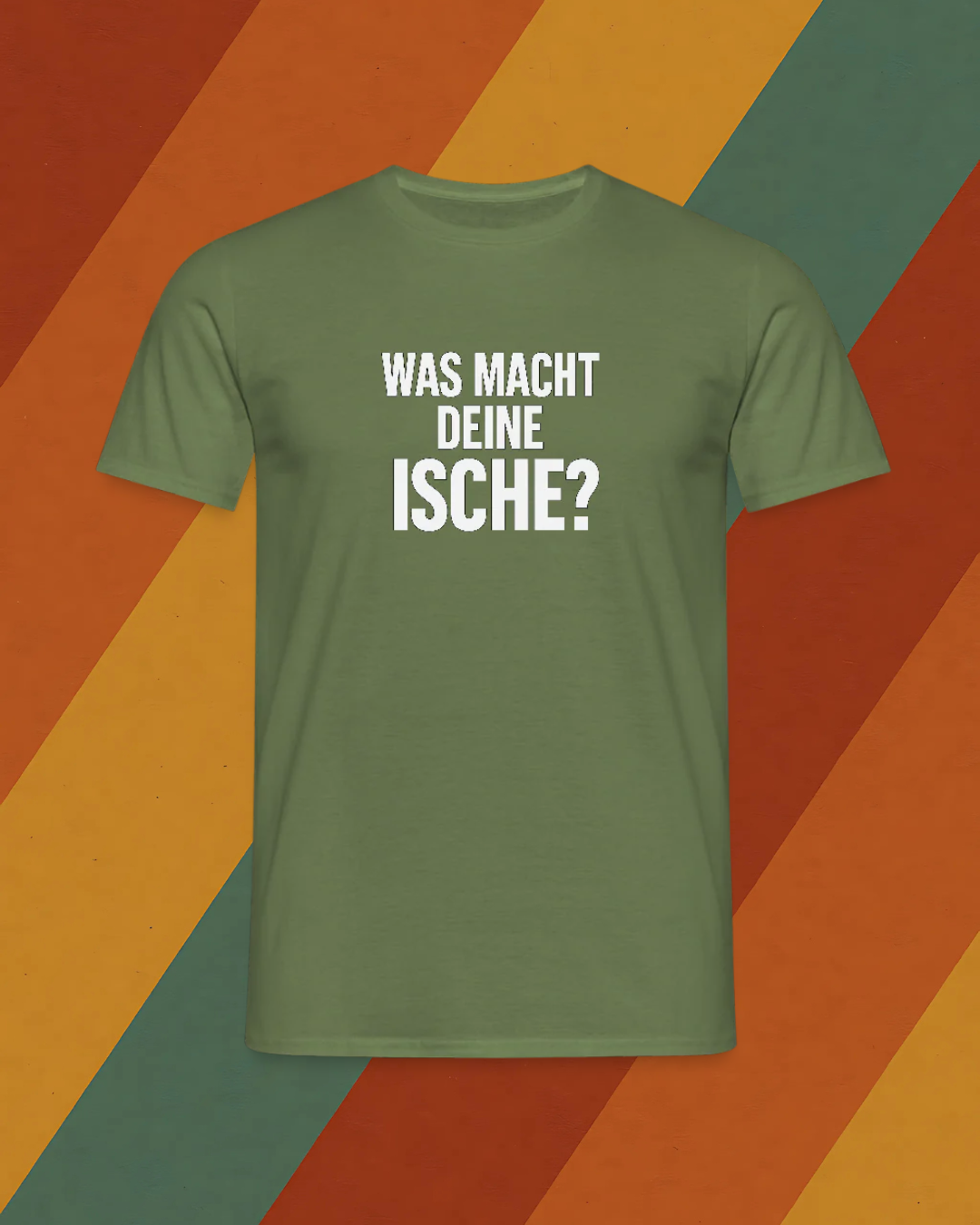 DDR T-Shirt – Was macht deine Ische?