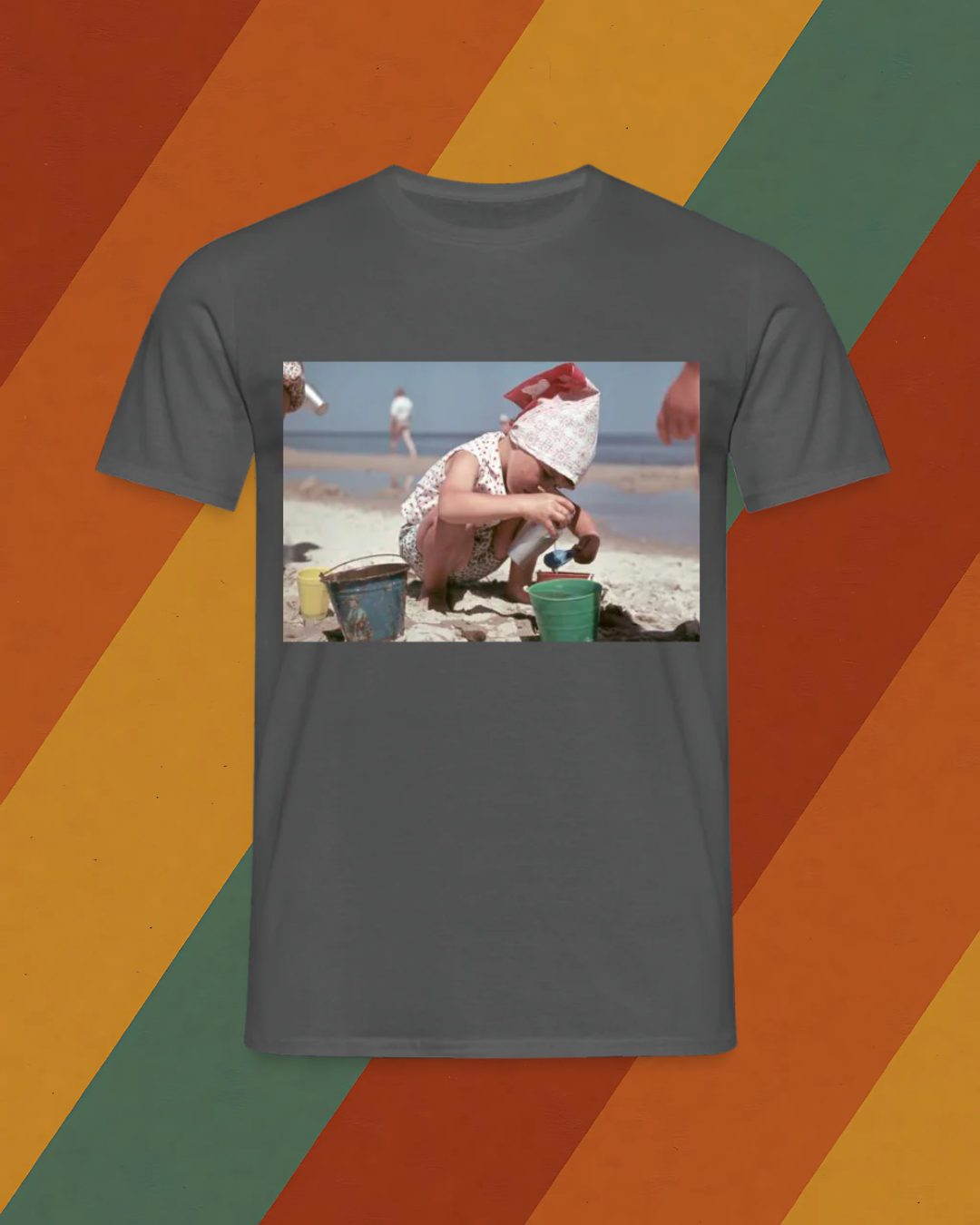 DDR T-Shirt – Sandkastenkind an der Ostsee