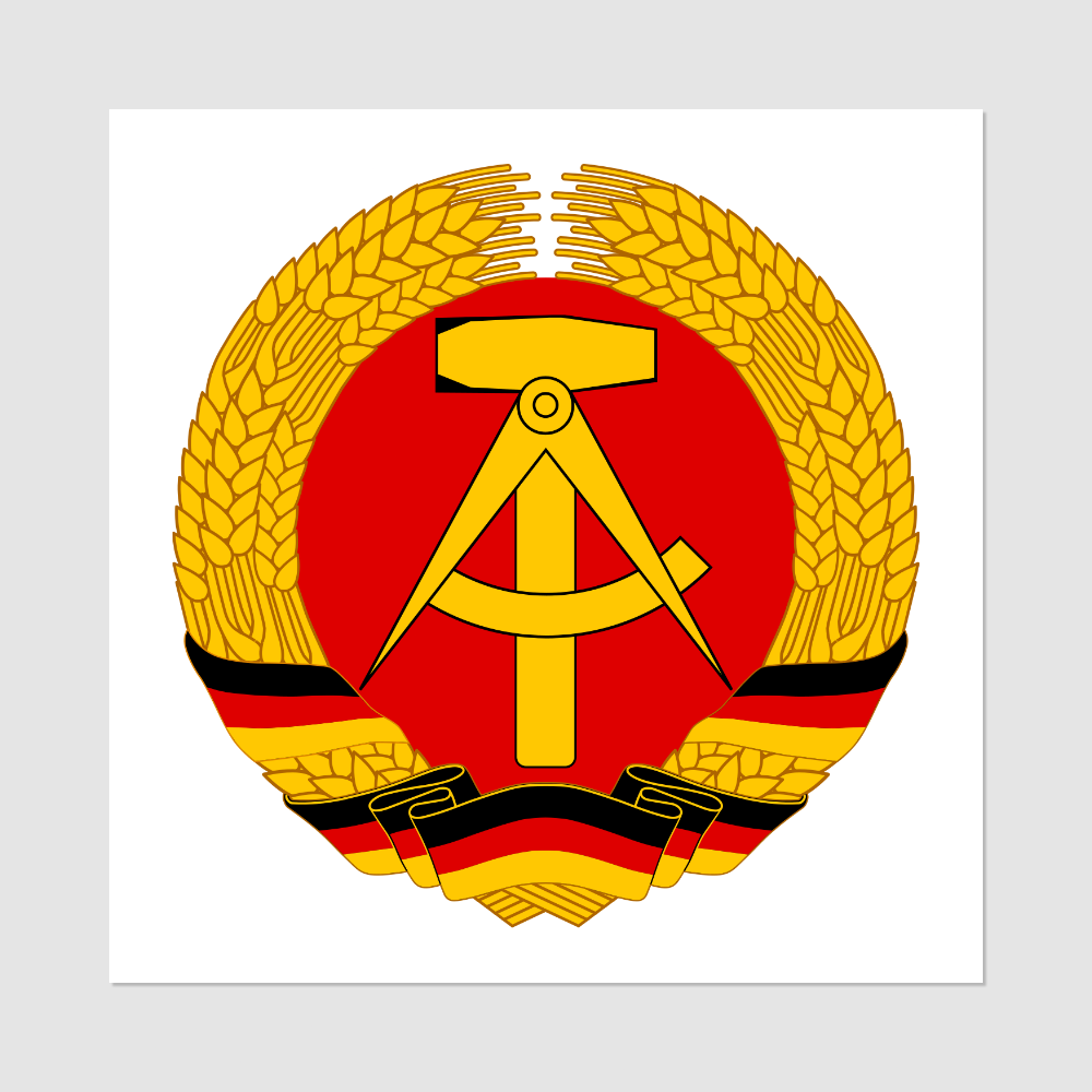 DDR Kult Tattoo – Staatswappen der DDR&nbsp;