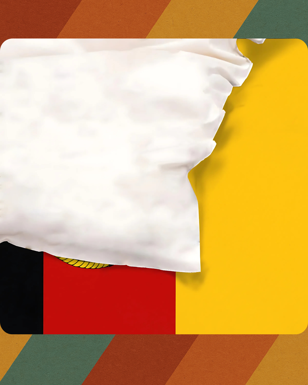 DDR Bettwäsche – Staatswappen-Design