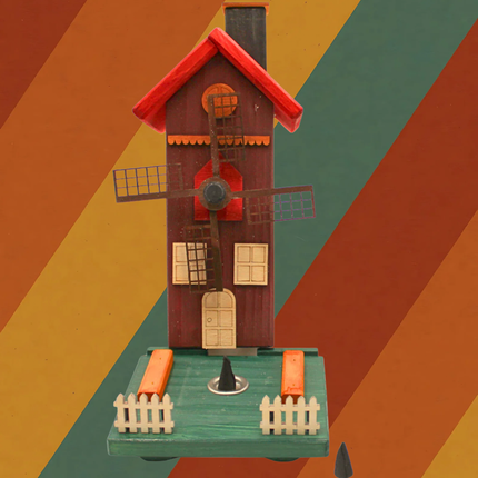 Räucherhaus Windmühle – XL Holzkunst