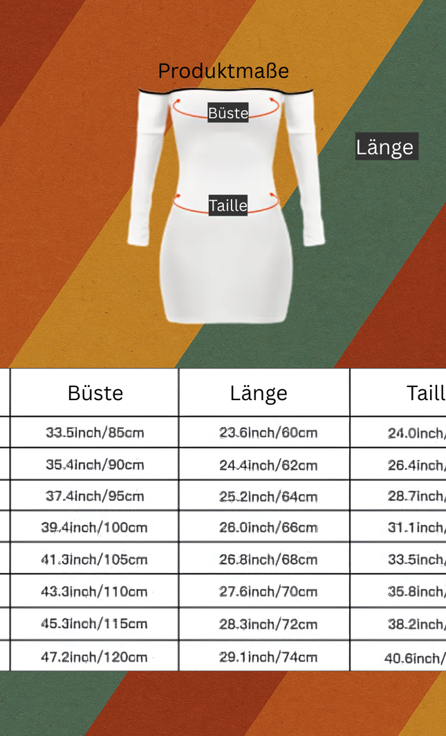 DDR Kleid Schulterfrei