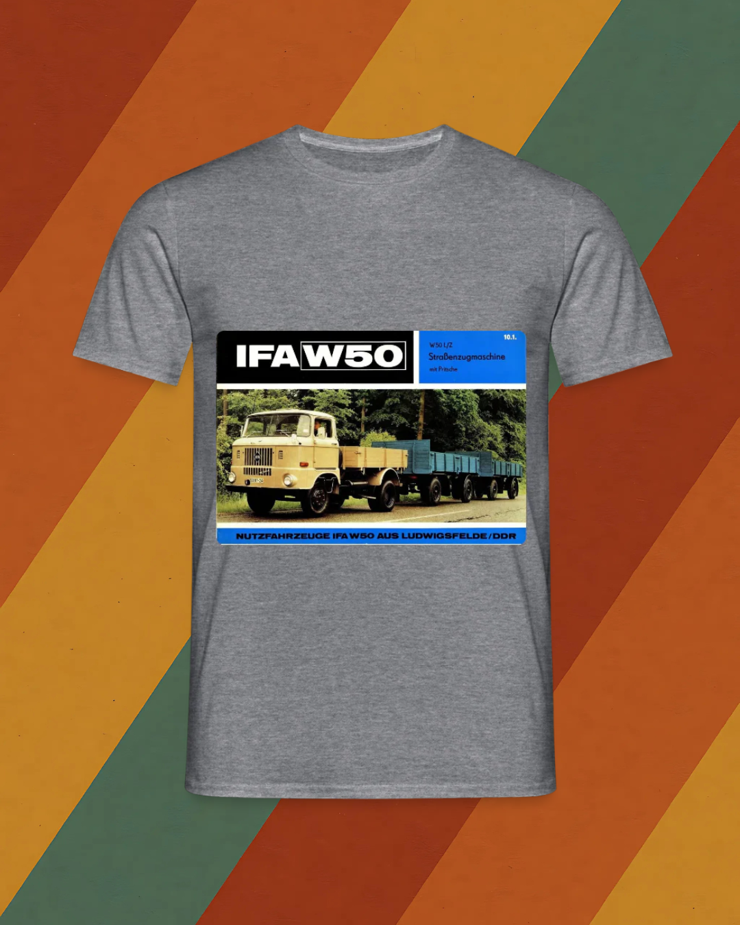 🚛 IFA W50 – Nutzfahrzeug-Kult auf Stoff