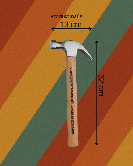 DDR Hammer Vorwärts Immer Gravur