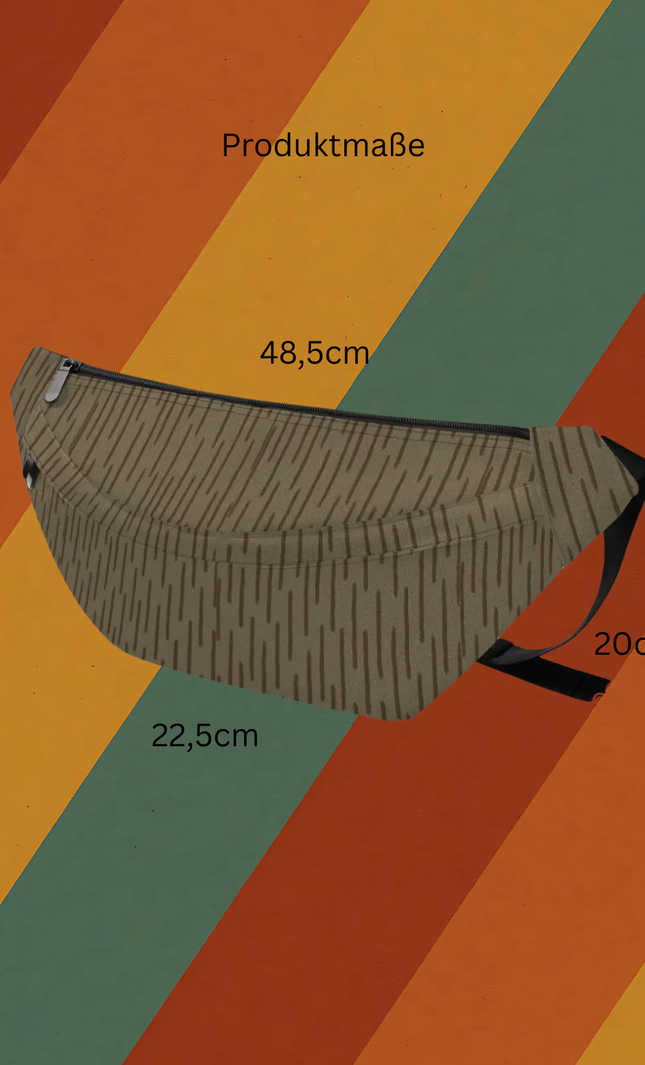 DDR Bauchtasche Strichtarn