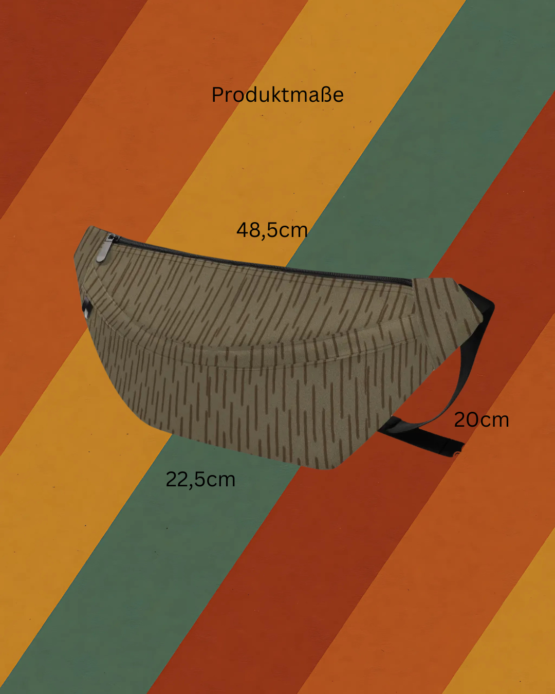 DDR Bauchtasche Strichtarn