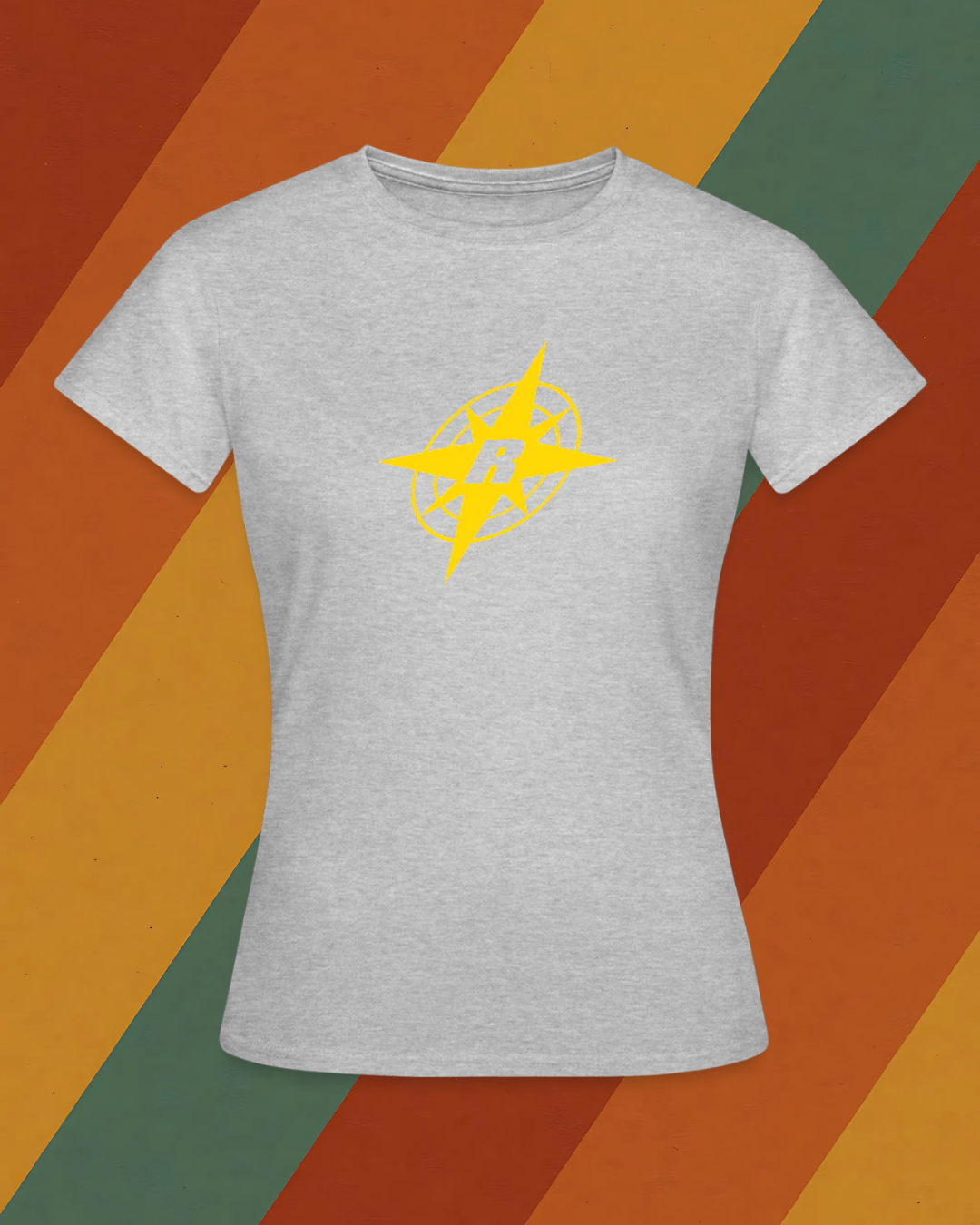 ROBOTRON Damen T-Shirt im DDR Retro Design mit Kultlogo
