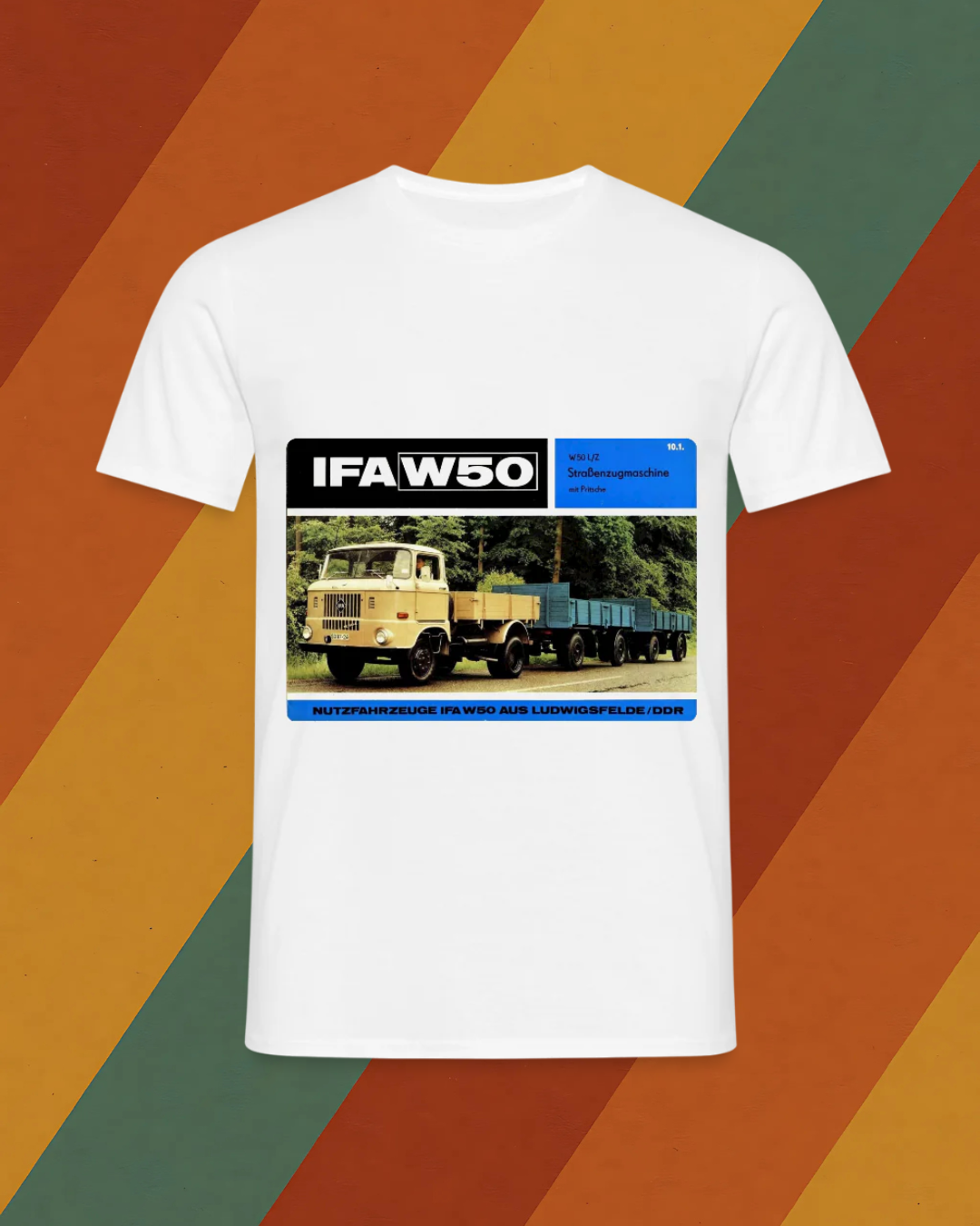 🚛 IFA W50 – Nutzfahrzeug-Kult auf Stoff