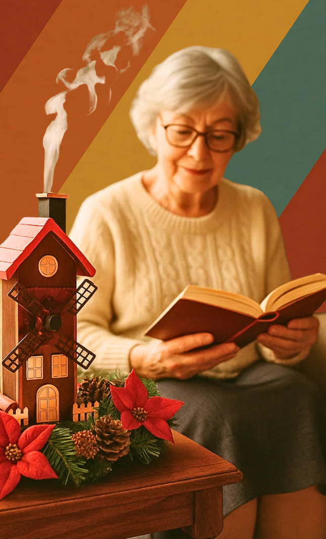 Räucherhaus Windmühle – XL Holzkunst