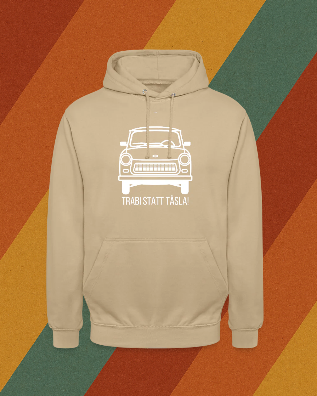 Trabi statt Tesla Hoodie