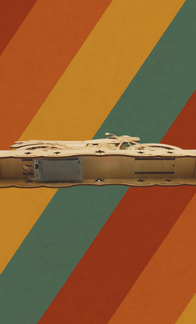 Ostalgie Schwibbogen MZ ETZ 250