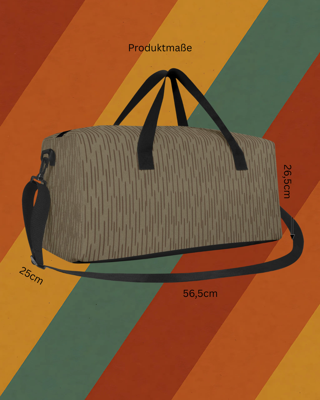 DDR Reisetasche Strichtarn