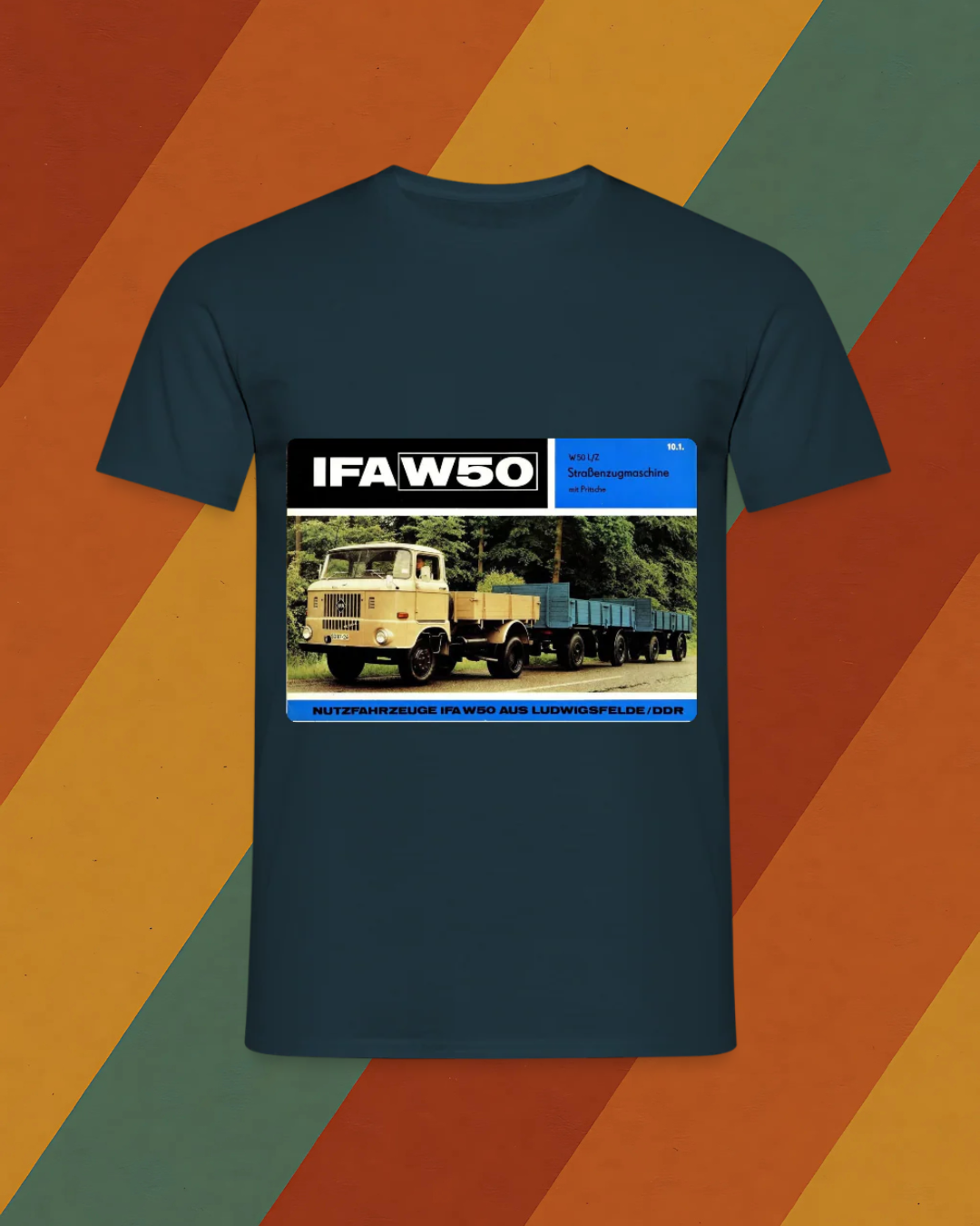 🚛 IFA W50 – Nutzfahrzeug-Kult auf Stoff