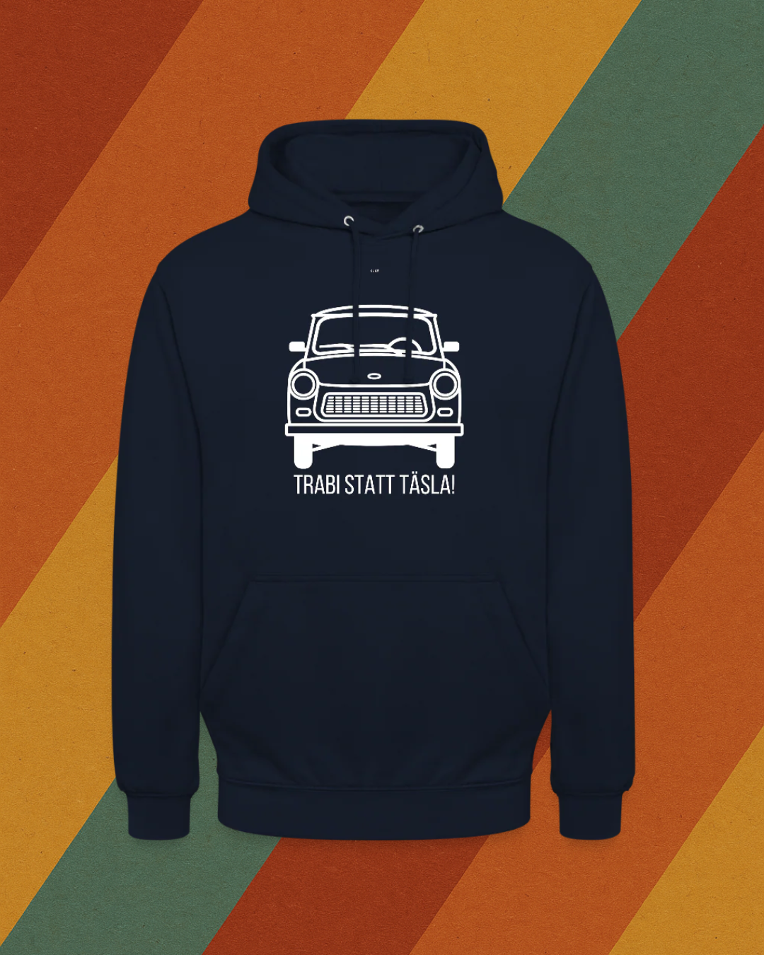Trabi statt Tesla Hoodie