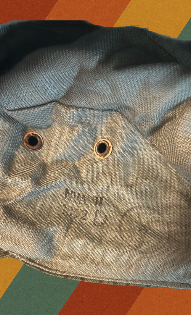 NVA Feldmütze – Strichtarn mit Schirm