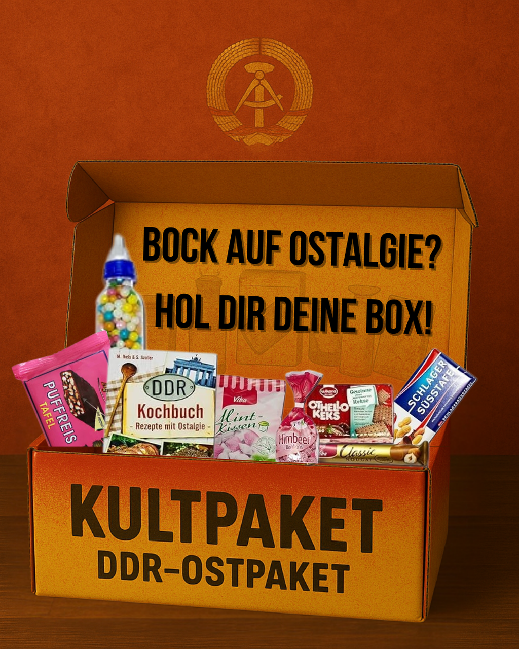 DDR Geschenkbox Ostalgie Set