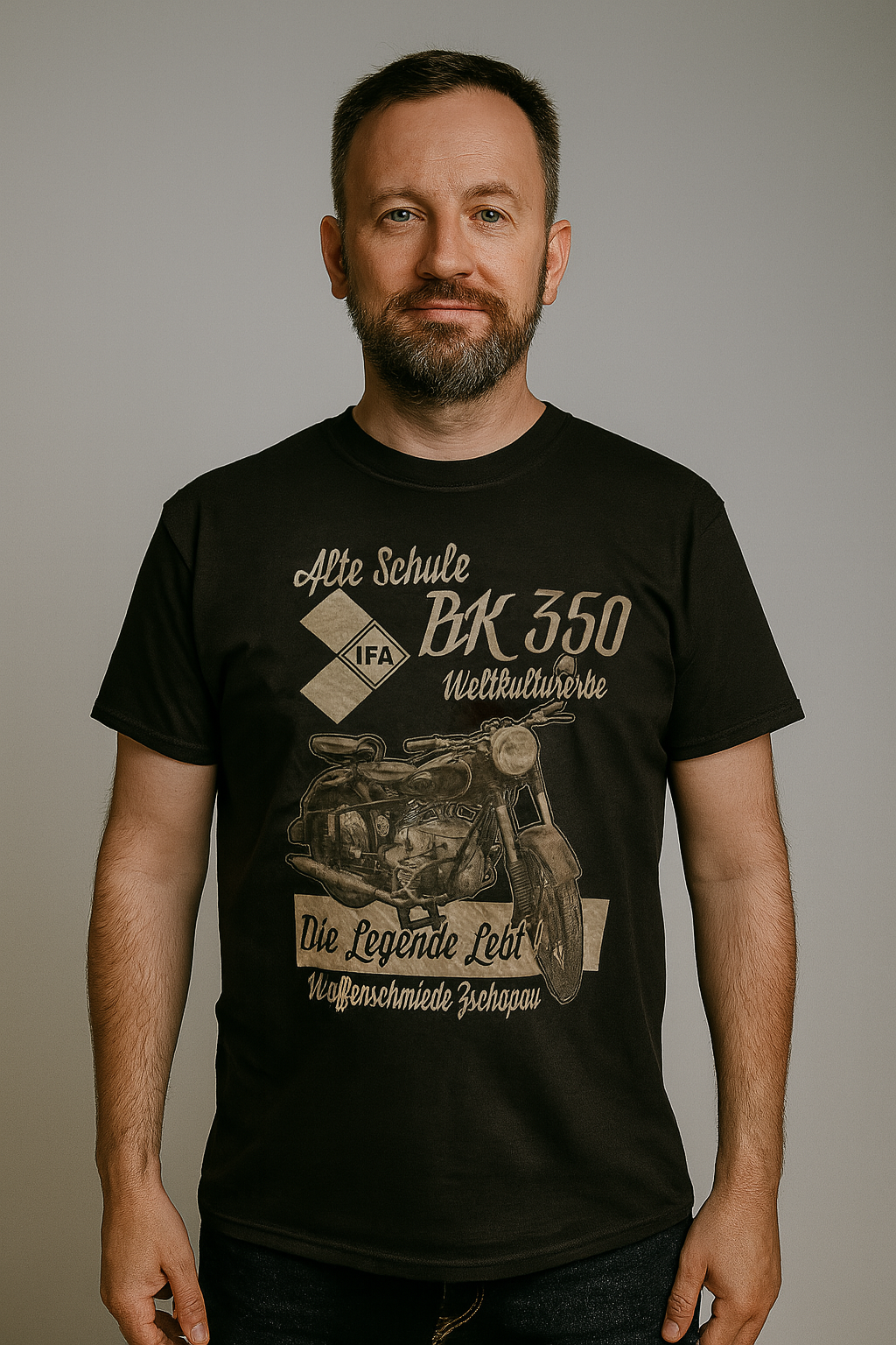 IFA BK 350 T-Shirt – Die Legende lebt in Zschopau