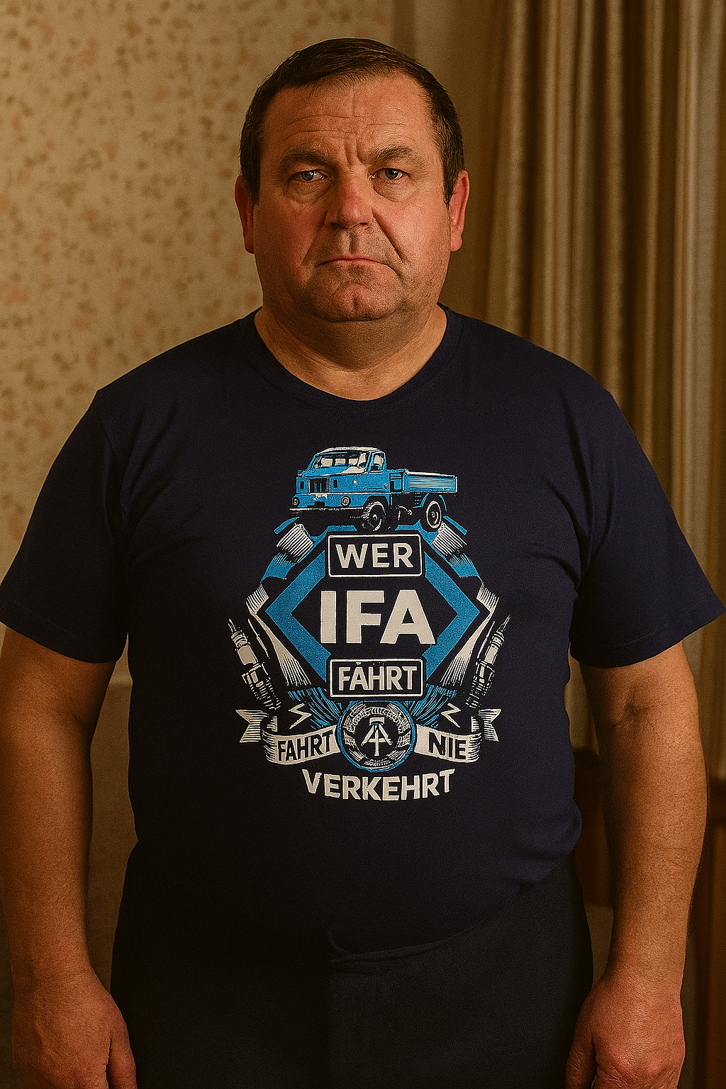 IFA Truck T-Shirt – Wer IFA fährt, fährt nie verkehrt