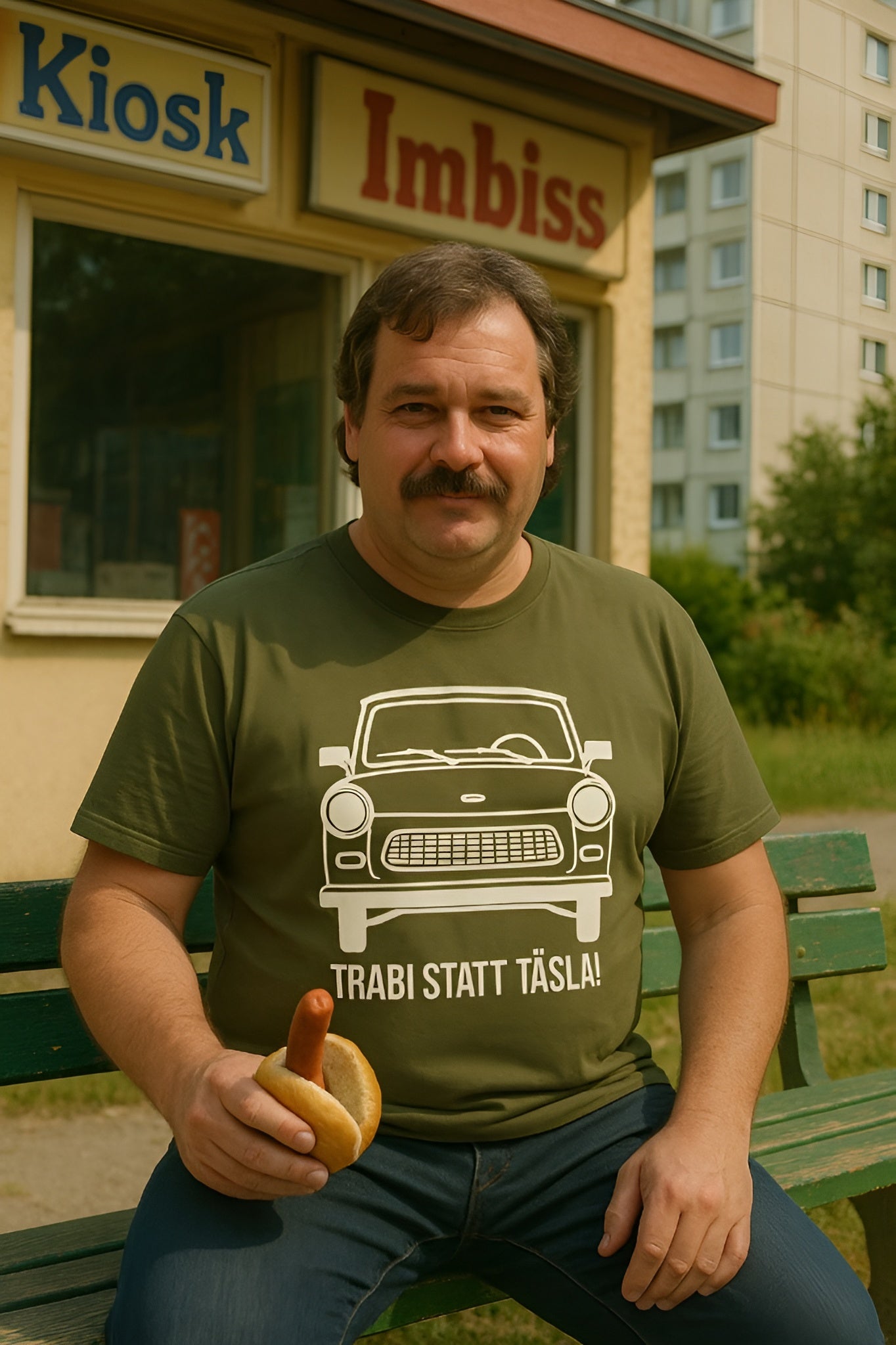 Trabi statt Tesla Shirt