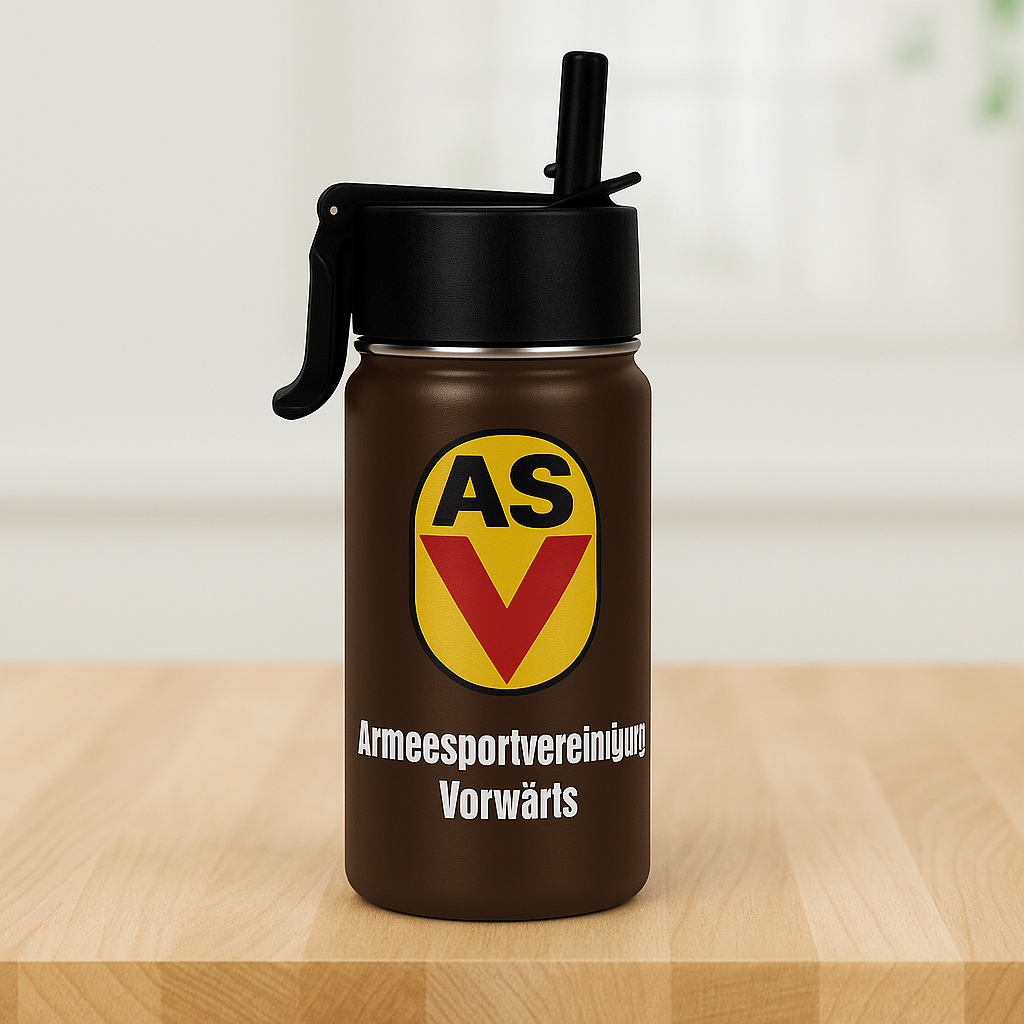 ASV Trinkflasche 355 ml – Kompakt. Robust. Vorwärts.