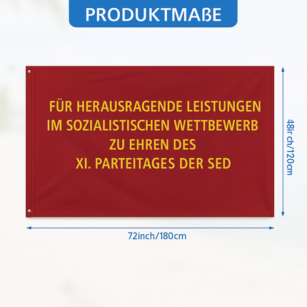 Flagge XI. Parteitag (Wettbewerb)