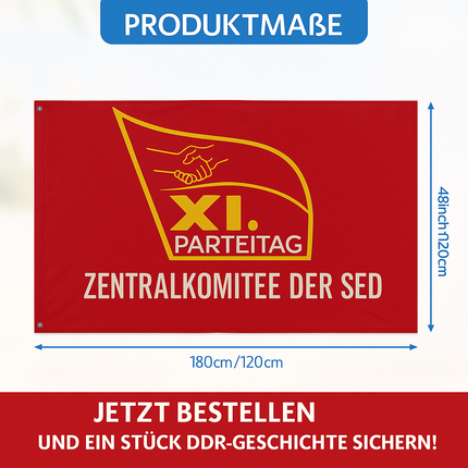 Flagge XI. Parteitag