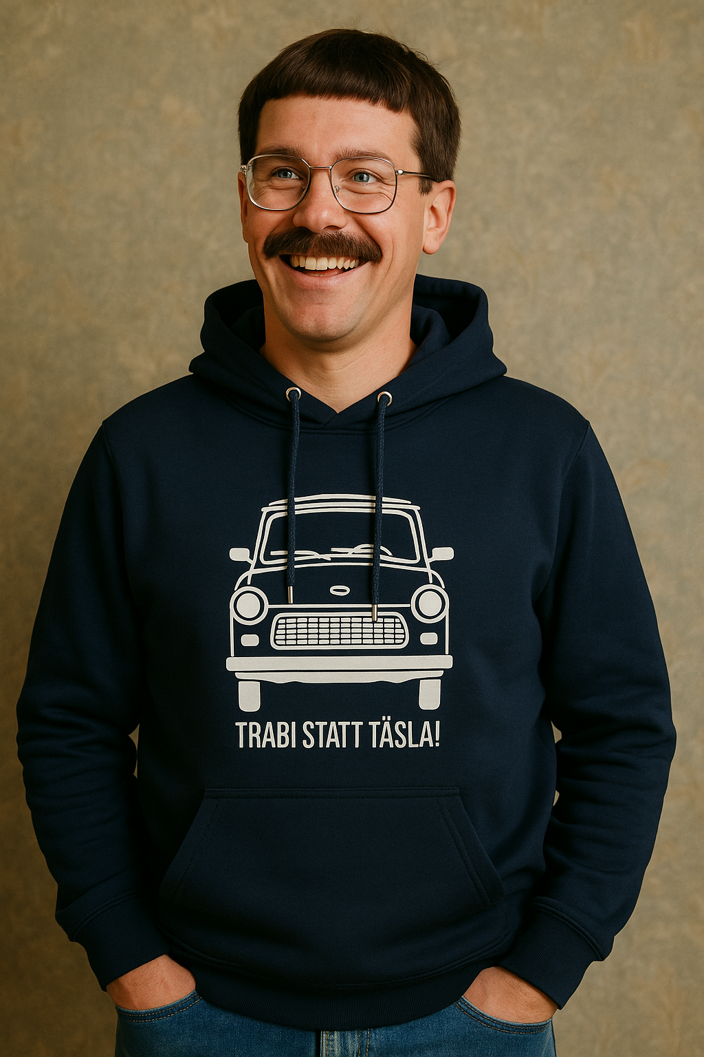 Trabi statt Tesla Hoodie