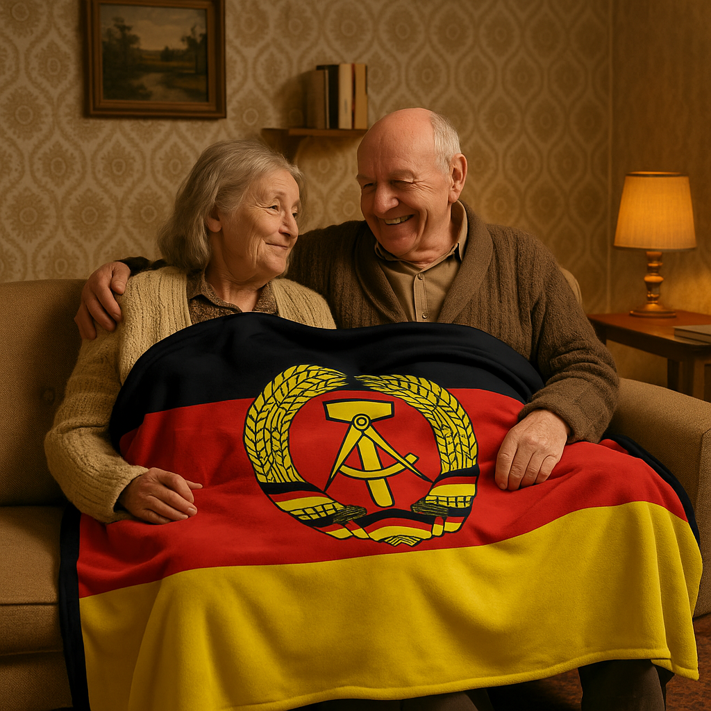 DDR Kuscheldecke