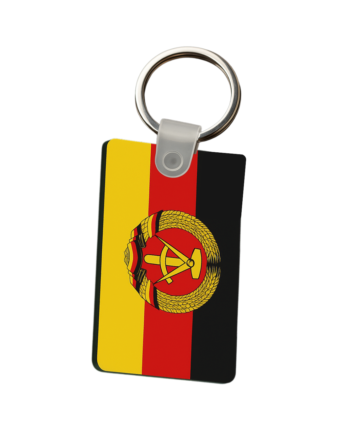 DDR Schlüsselanhänger – Jungpioniere & Flagge auf beiden Seiten