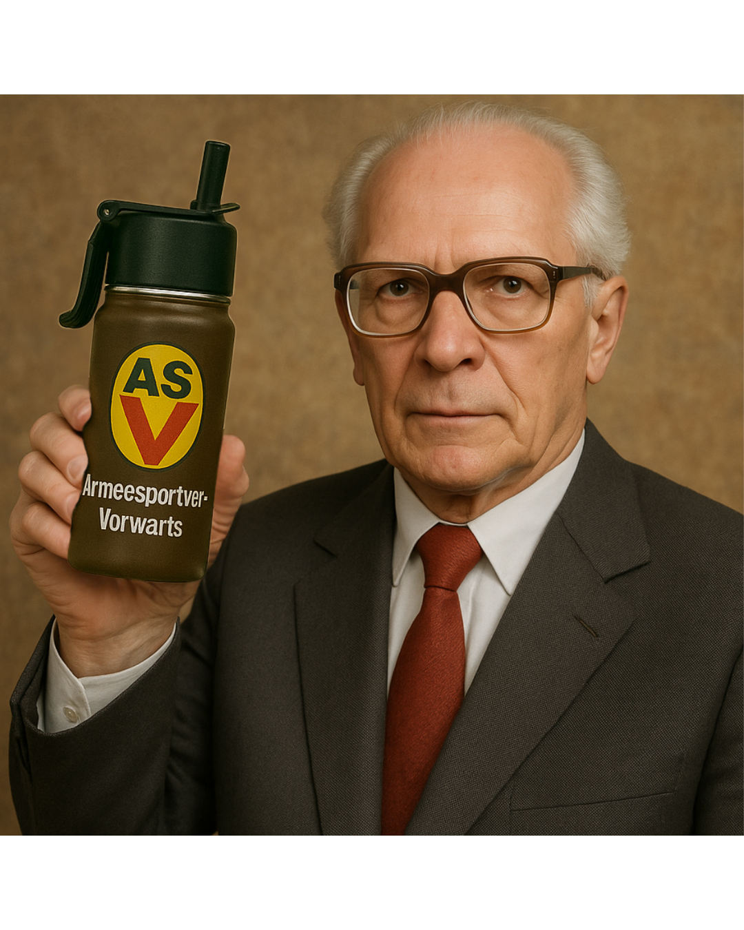 ASV Trinkflasche 355 ml – Kompakt. Robust. Vorwärts.