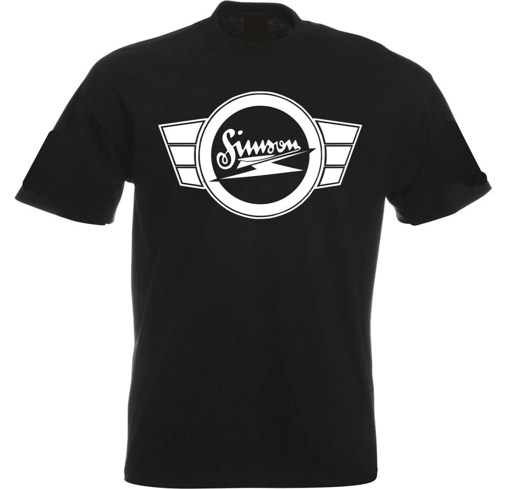 Simson Kult T-Shirt – Orange mit Kultlogo und Blitzflügeln