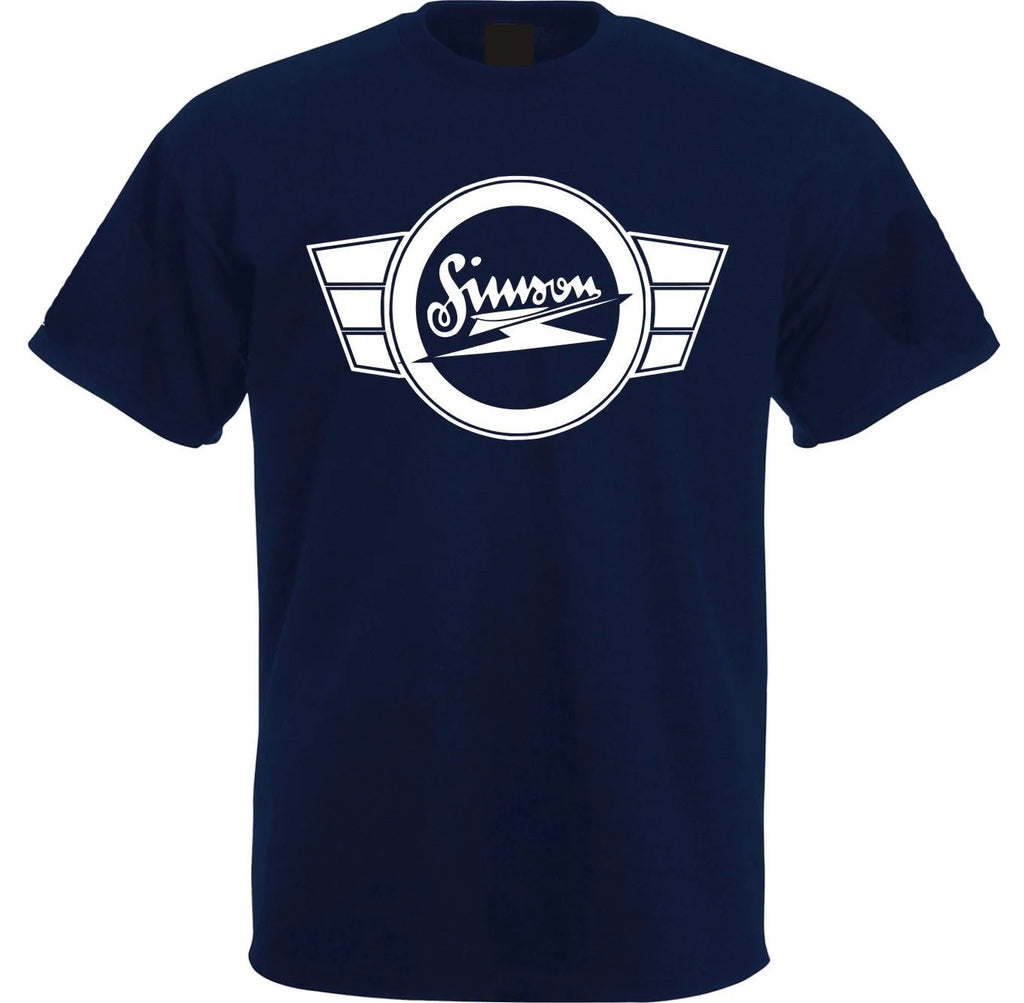 Simson Kult T-Shirt – Orange mit Kultlogo und Blitzflügeln
