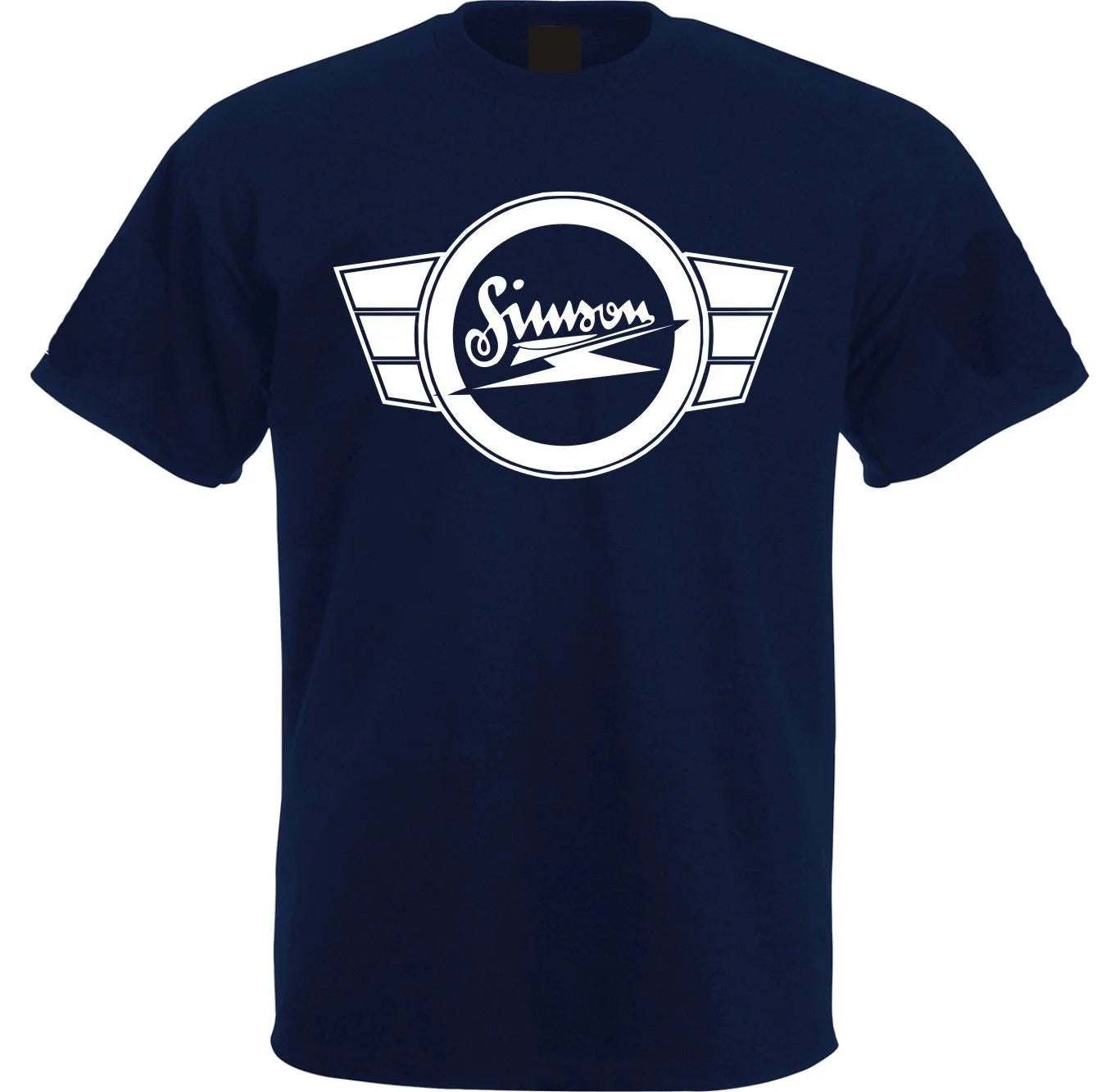 Simson Kult T-Shirt – Orange mit Kultlogo und Blitzflügeln