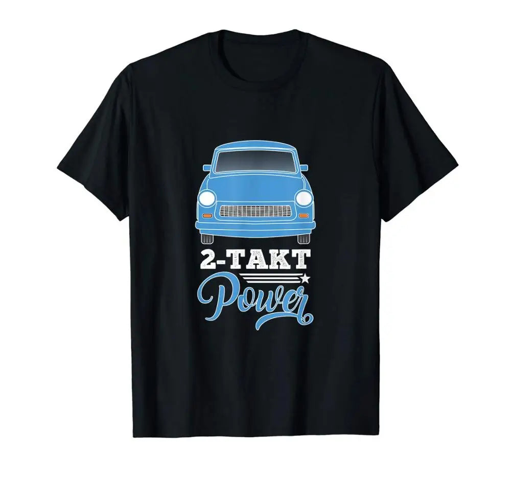 Trabant 601 T-Shirt 2-Takt Power – Kultauto Design aus der DDR
