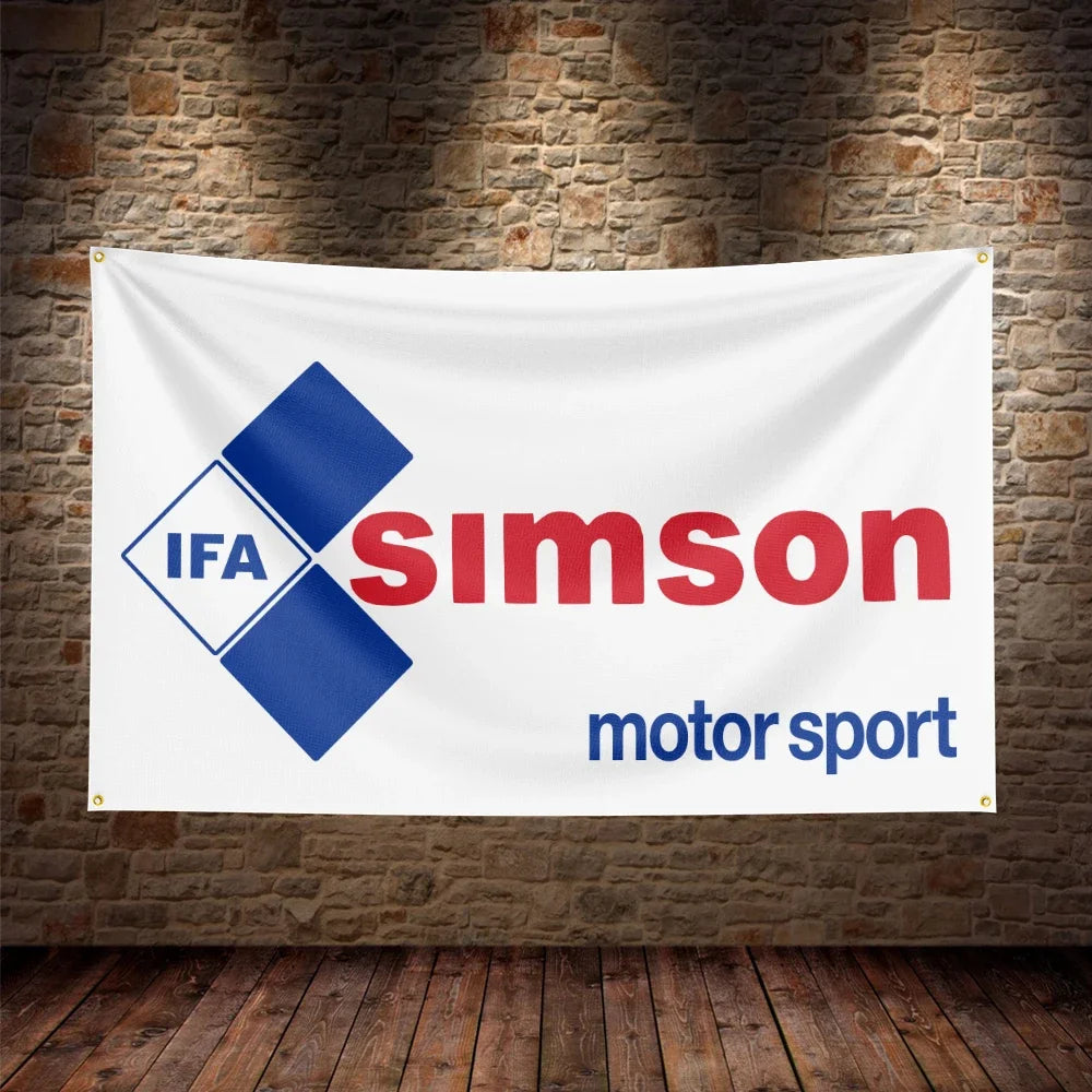 Simson Motorrad Flagge – Kult fürs Schrauber-Herz