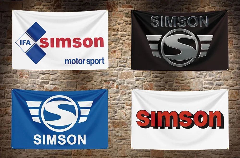 Simson Motorrad Flagge – Kult fürs Schrauber-Herz
