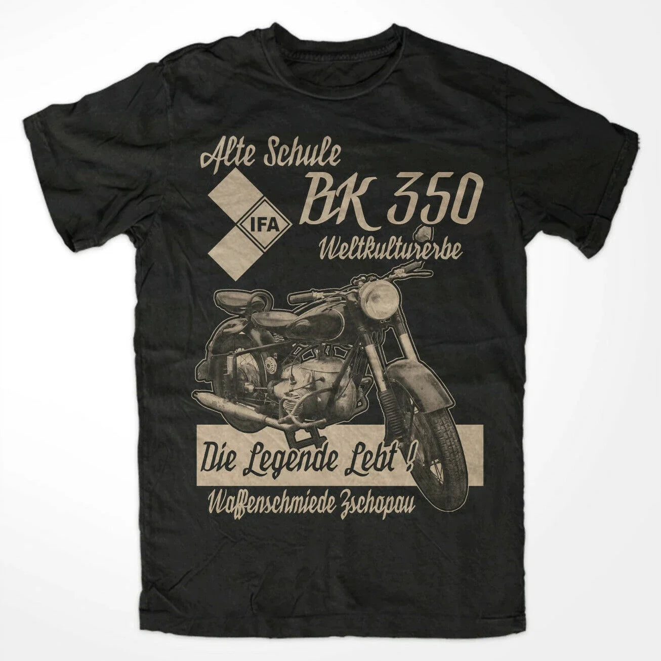IFA BK 350 T-Shirt – Die Legende lebt in Zschopau