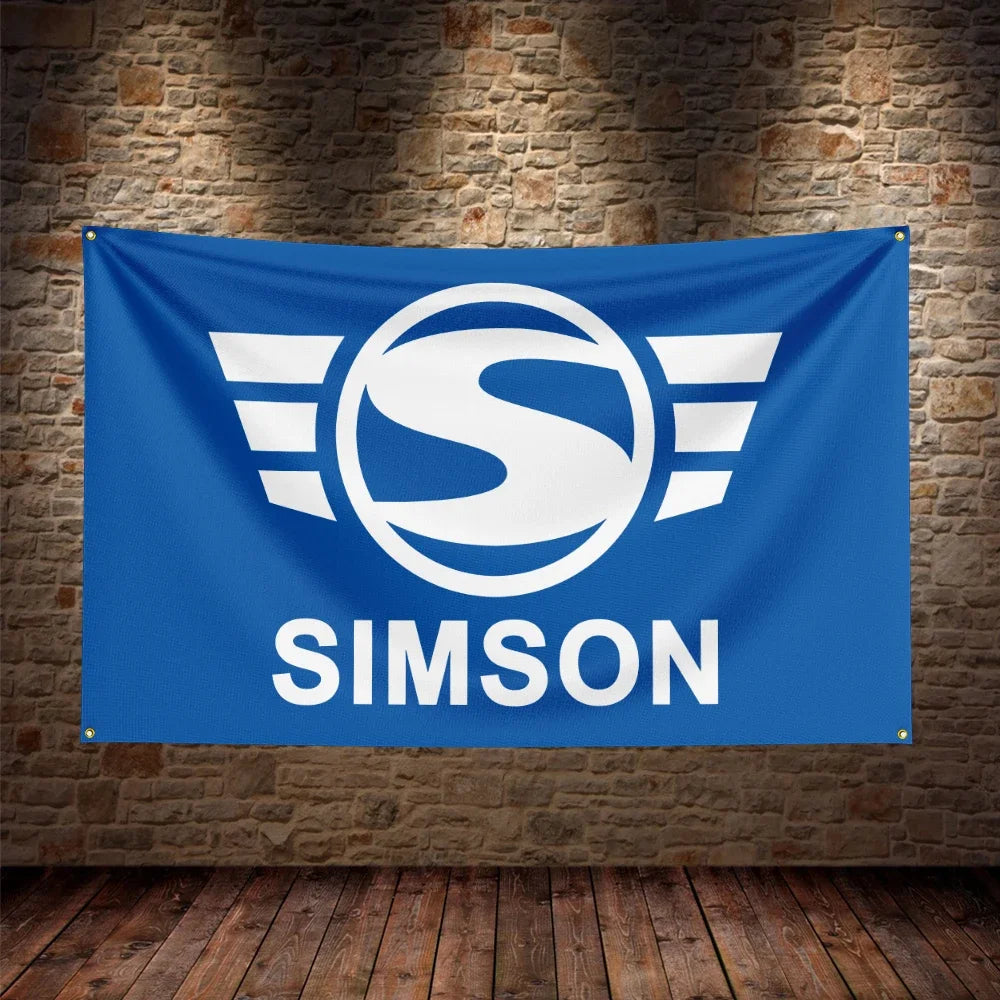 Simson Motorrad Flagge – Kult fürs Schrauber-Herz