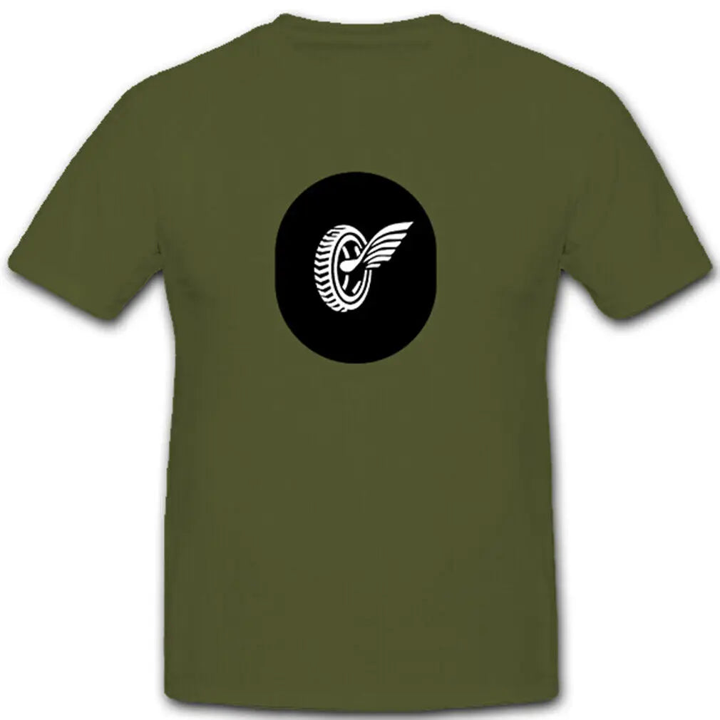 NVA T-Shirt Kfz-Technischer Dienst – Olivgrün mit Kult-Emblem