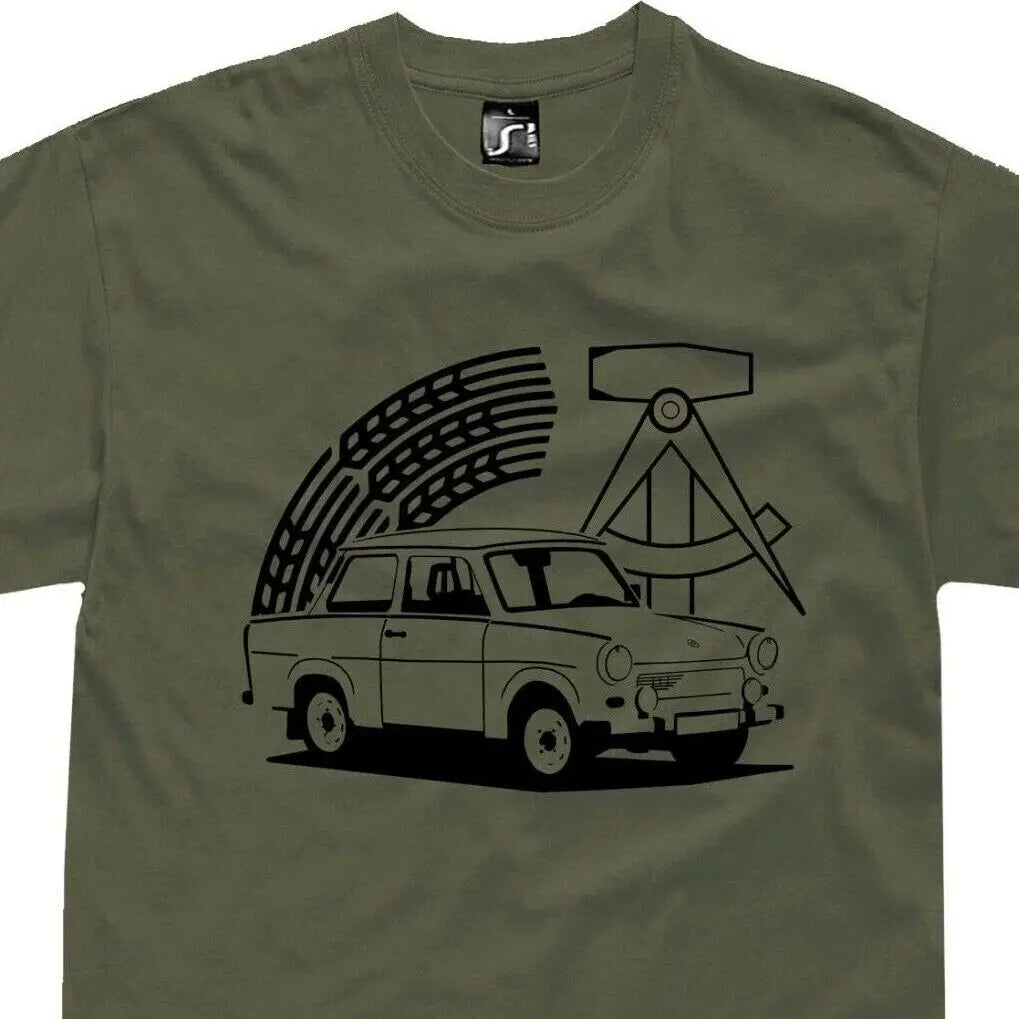 Trabant 601 T-Shirt – Kultauto der DDR auf der Brust