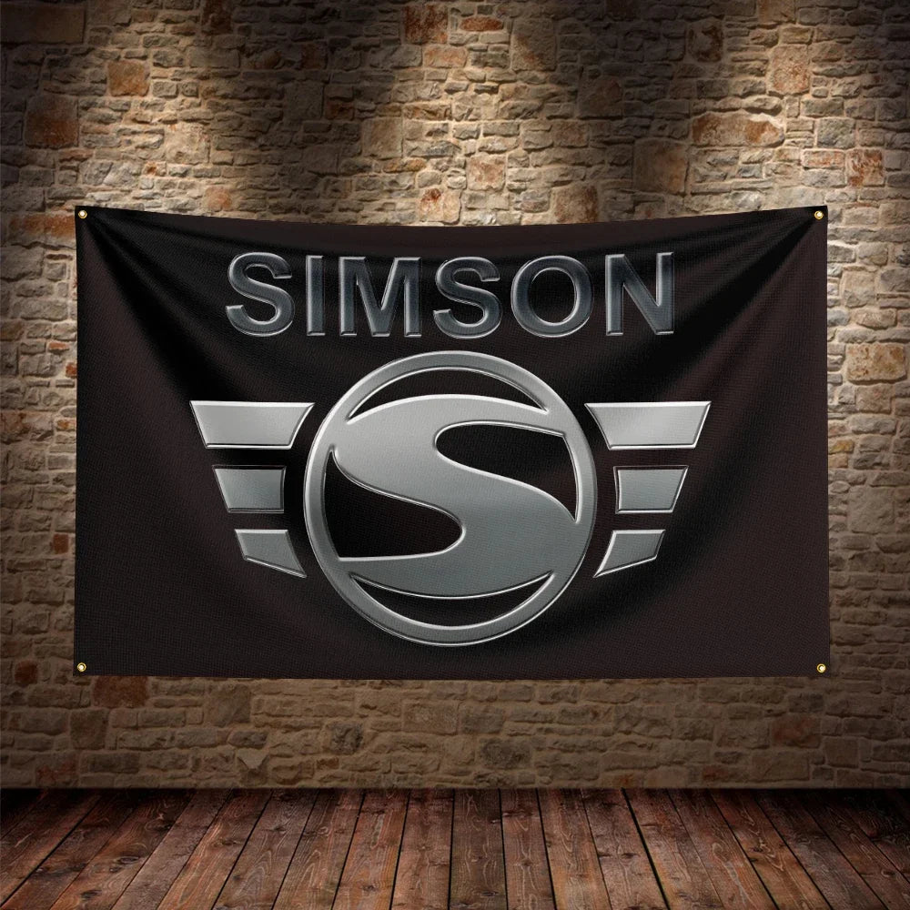 Simson Motorrad Flagge – Kult fürs Schrauber-Herz