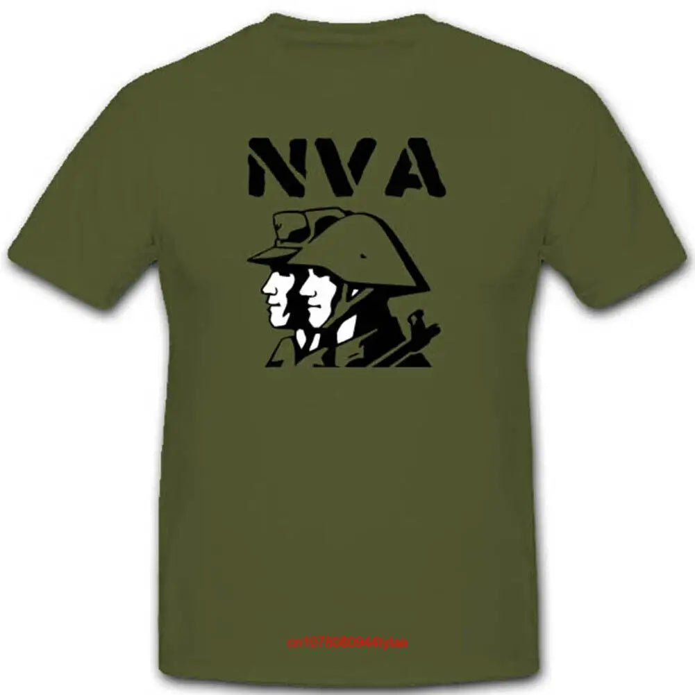 NVA T-Shirt – DDR Soldatenmotiv in Olivgrün