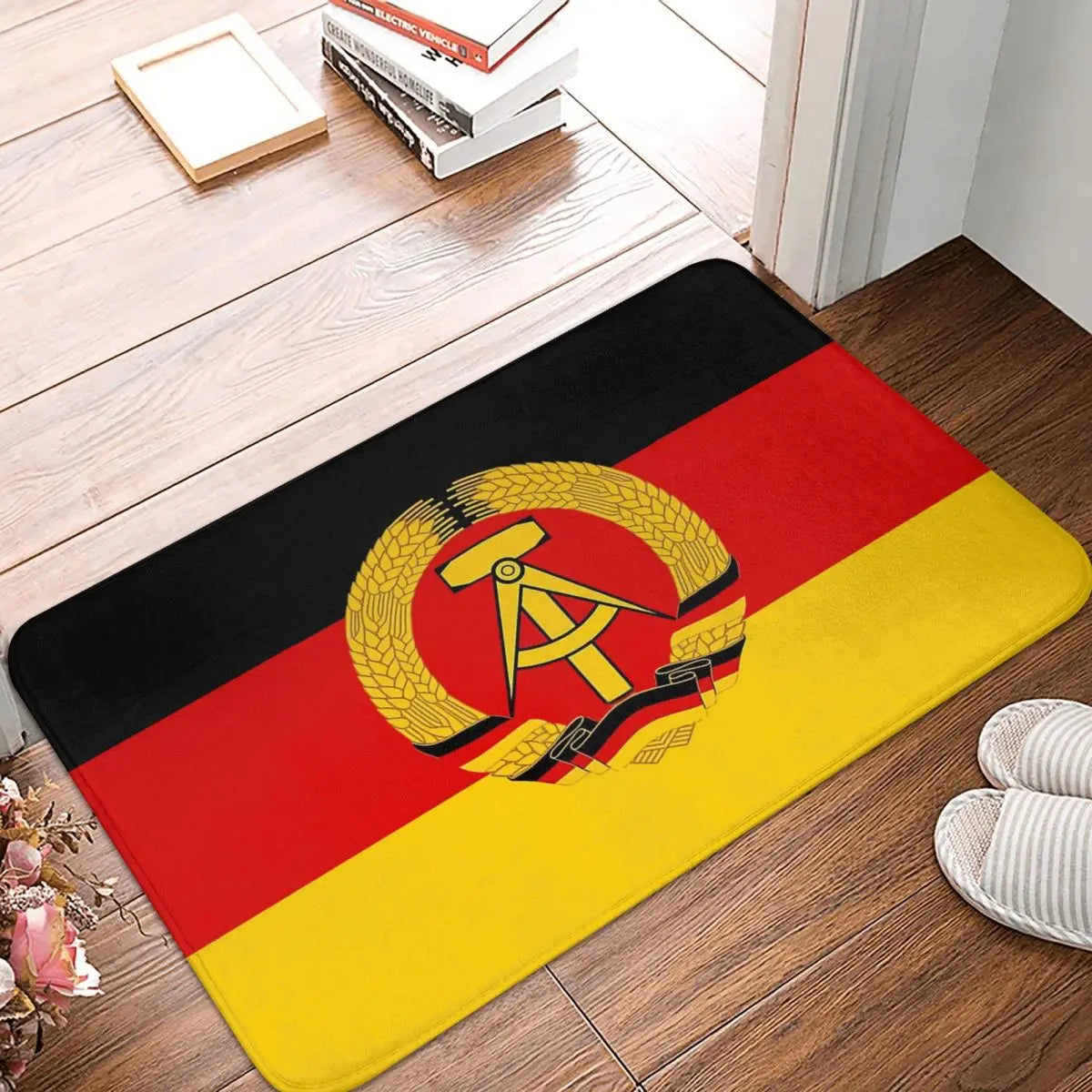DDR Fußmatte mit Staatswappen – Kult für deinen Eingangsbereich